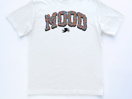 MOOD Flowers Tee White 40 52 For Cheap