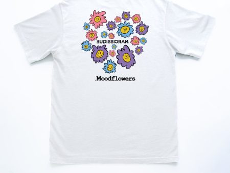 Moodflowers Tee White 10 52 For Discount