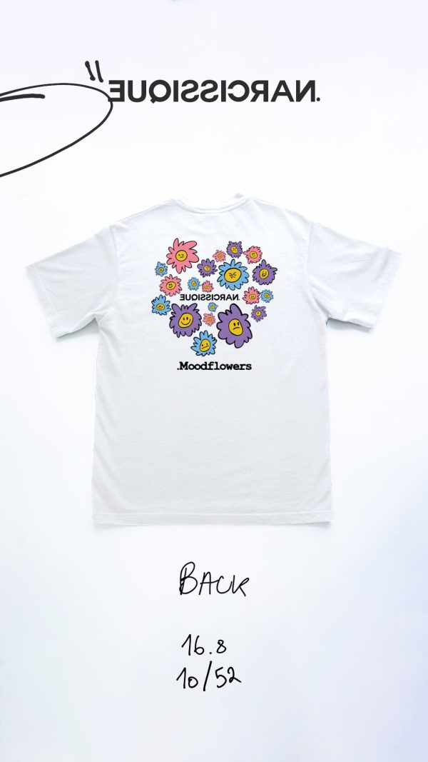 Moodflowers Tee White 10 52 For Discount