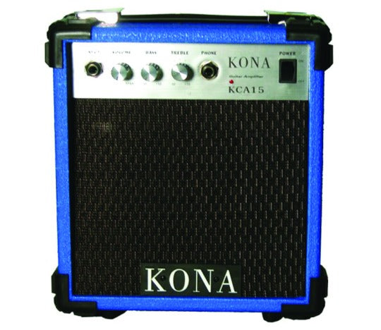 KCA15BL Kona 10 Watt Guitar Amplifier - Blue For Cheap