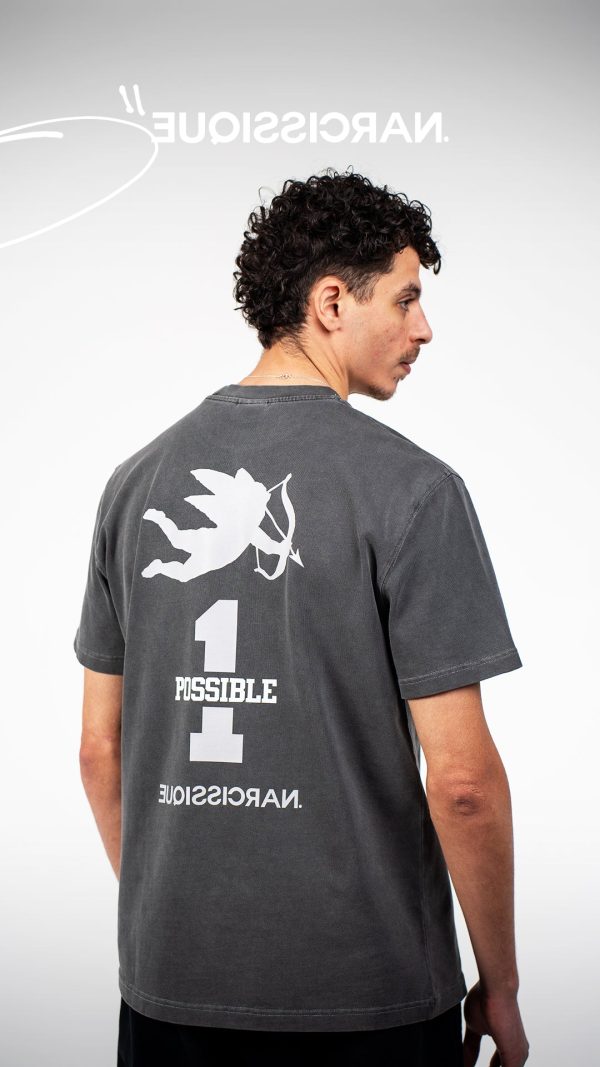 1 POSSIBLE Tee FadeOut Grey Online Sale