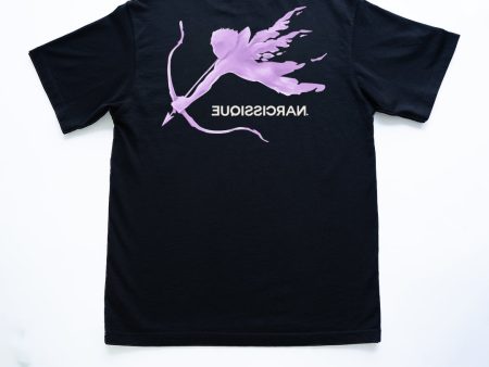 Painted Angel Purple Tee Black For Cheap