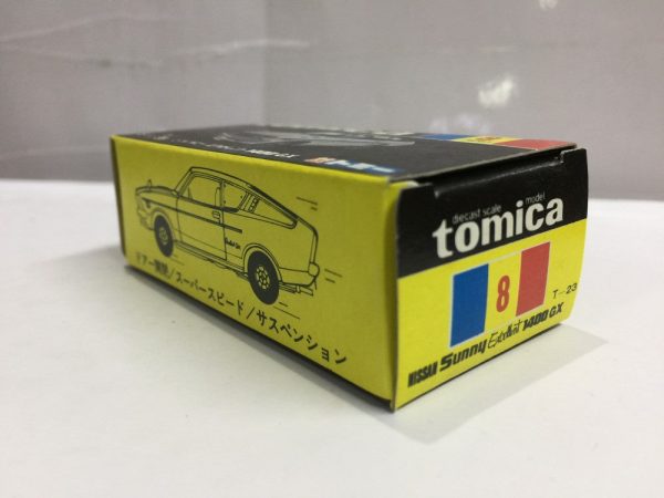 VINTAGE TOMICA 8 - NISSAN SUNNY EXCELLENT 1400GX MADE IN JAPAN (PIU20) For Cheap