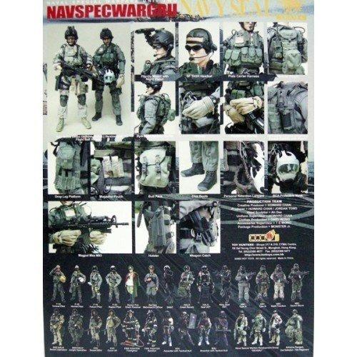 1 6 HOT TOYS NAVY SEAL TEAM 4 NAVSPECWARGRU NAVAL SPECIAL WARFARE UNIT TWO (CQB) 12吋公仔 OD版 Online Hot Sale