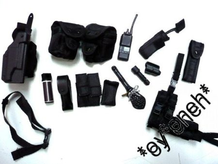 1:6 CUSTOM 特警 專用 腰件 POLICE ASU SDU SWAT GEAR SET (PIU-770X) 1140352716 For Discount