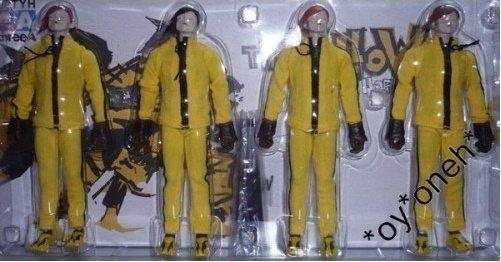 1:12 3A (THREE A) THE YELLOW HORNETS TOMORROW KING (TK) SET OF 4 MINI FIGURES b20384139 PIU1289 For Discount