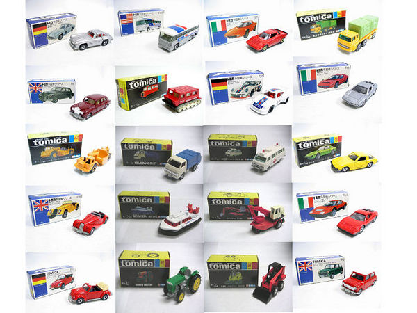 VINTAGE TOMICA 全新 MADE IN JAPAN 舊型號車仔60款 SET TOYOTA ROLLS LAMBORGHINI VW BENZ SKYLINE MINI COOPER (PIU-1200) For Sale