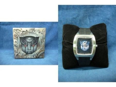 HASBRO Transformers Wrist Watch Movie 2007 Autobot Symbol 孩之寶 變形金剛 電影版 手錶 (P6-106-20) For Sale