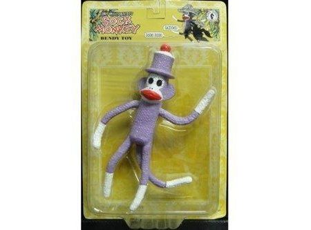 DARK HORSE COMICS TONY MILLIONAIRE S SOCK MONKEY IN PURPLE BENDY TOY (BUY-10020) Supply