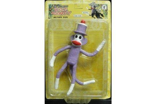 DARK HORSE COMICS TONY MILLIONAIRE S SOCK MONKEY IN PURPLE BENDY TOY (BUY-10020) Supply