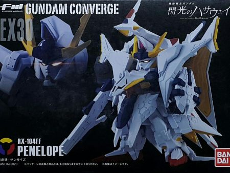 BANDAI 42489 機動戰士高達 閃光之凱薩衛 潘尼洛普 奧德修斯高達 FW FUSION WORKS GUNDAM CONVERGE EX30 MOBILE SUIT GUNDAM HATHAWAY RX-104FF PENELOPE ODYSSEUS GUNDAM (EPC-2430-72) L For Sale