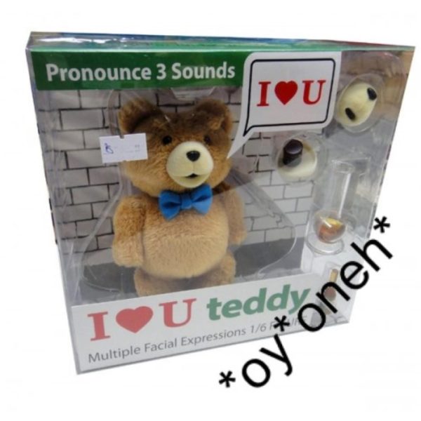 1:6 發聲公仔 TED 賤熊30 I LOVE U TEDDY MULTIPLE FACIAL EXPRESSIONS FIGURE (PIU F-256-190) b32435775 on Sale