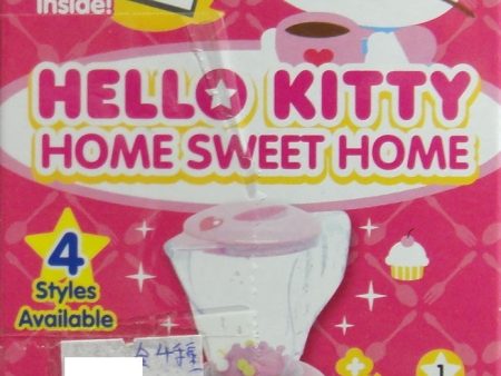 玩菓之王國 吉蒂貓 甜蜜的家 攪拌機 多士爐 風扇 吸塵器 盒蛋 GANKA MANIA HELLO KITTY HOME SWEET HOME BLENDER TOASTOR FAN VACUUM CLEANER (BUY-11872-CW) For Sale