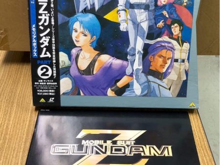 EMOTION LASER DISC 機動戰士 MOBILE SUIT Z GUNDAM MEMORIAL BOX PART 2 SERIES 後半24話完全收録完結版 (C971-385) Supply