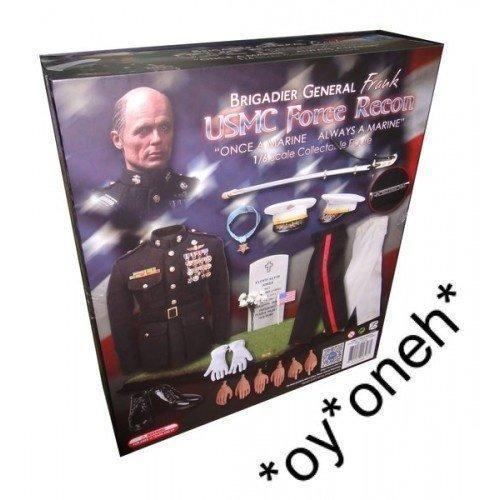 1:6 DID THE ROCK USMC FORCE RECON BRIGADIER GENERAL FRANK ED HARRIS 石破天驚 美國海軍陸戰隊強偵連 準將弗蘭克 艾哈里斯 Online