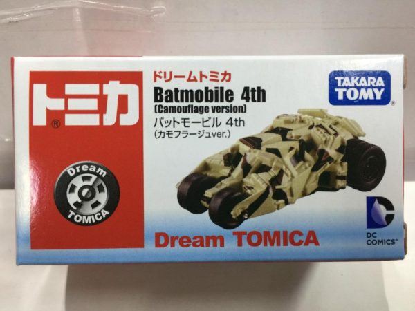 TAKARA TOMY DREAM TOMICA BATMOBILE 4th CAMOUFLAGE VERSION (49907) (C1028-9-49907) Hot on Sale