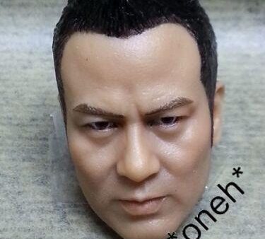 1 6 TOYS CUSTOM HOT MOVIE 散件 Head Sculpt Fit 12  figure Simon Yam in Sparrow 任達華 文雀 頭雕 ASIAN MALE (PIU276) For Sale