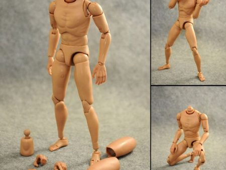 1 6 Nude Body B001 素體 Normal Shoulder Fit 12" HT TTM Male Figure Soldier (PIU88SA) Hot on Sale