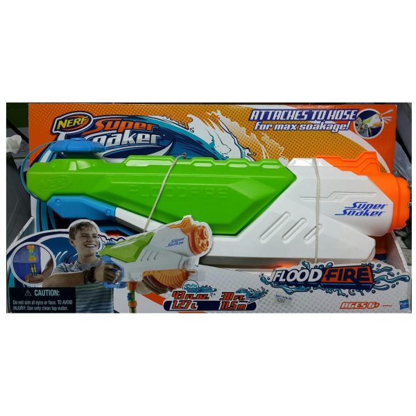 HASBRO 27930 NERF SUPER SOAKER FLOODFIRE (EPC-1042-50) 存 Fashion