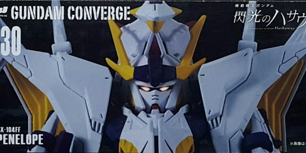 BANDAI 42489 機動戰士高達 閃光之凱薩衛 潘尼洛普 奧德修斯高達 FW FUSION WORKS GUNDAM CONVERGE EX30 MOBILE SUIT GUNDAM HATHAWAY RX-104FF PENELOPE ODYSSEUS GUNDAM (EPC-2430-72) L For Sale