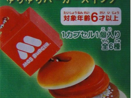 BANDAI 摩斯漢堡 MOS BURGER MINIATURE MANIA SWING GASHAPON 全6種 扭蛋 2078260 (PIU-36-拓) b30836844 For Sale