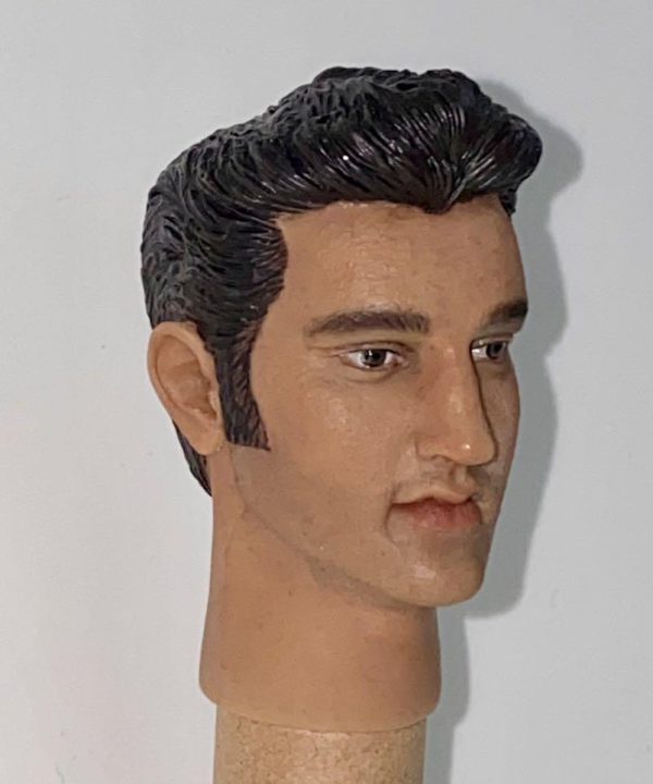 頭玩 1 6 TOY HEAD PLAY HP0039 CUSTOM MADE HEAD SCULPT 頭雕 貓王 皮禮士利 ELVIS PRESLEY THE KING OF ROCK AND ROLL PIU176 Supply